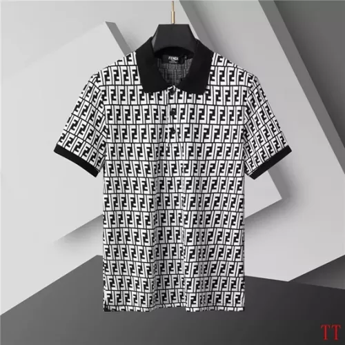 Cheap Fendi Tracksuits Short Sleeved For Men #1287148 Replica Wholesale [$68.00 USD] [ITEM#1287148] on Replica Fendi Tracksuits