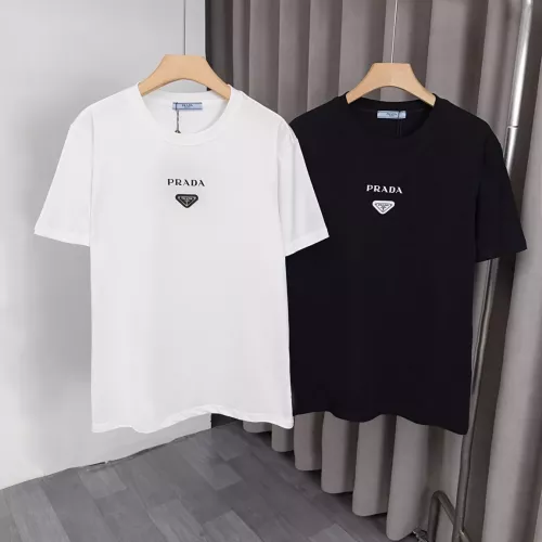 Cheap Prada T-Shirts Short Sleeved For Unisex #1287182 Replica Wholesale [$32.00 USD] [ITEM#1287182] on Replica Prada T-Shirts