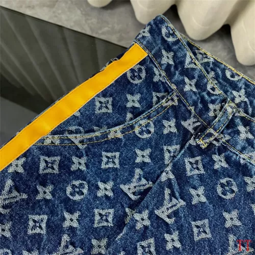 Cheap Louis Vuitton LV Jeans For Men #1287310 Replica Wholesale [$68.00 USD] [ITEM#1287310] on Replica Louis Vuitton LV Jeans