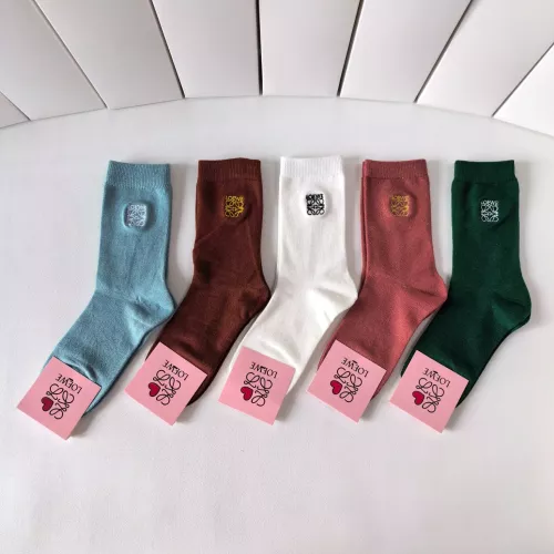 Cheap LOEWE Socks #1287313 Replica Wholesale [$29.00 USD] [ITEM#1287313] on Replica LOEWE Socks