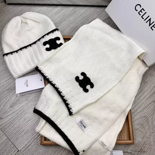 Cheap Celine Hat and Scarf Set #1287361 Replica Wholesale [$52.00 USD] [ITEM#1287361] on Replica Celine Hat and Scarf and Glove Set