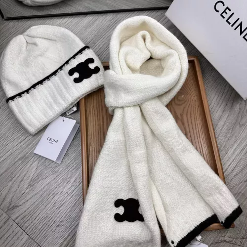 Cheap Celine Hat and Scarf Set #1287361 Replica Wholesale [$52.00 USD] [ITEM#1287361] on Replica Celine Hat and Scarf and Glove Set