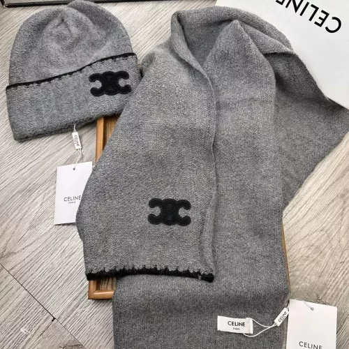 Cheap Celine Hat and Scarf Set #1287363 Replica Wholesale [$52.00 USD] [ITEM#1287363] on Replica Celine Hat and Scarf and Glove Set