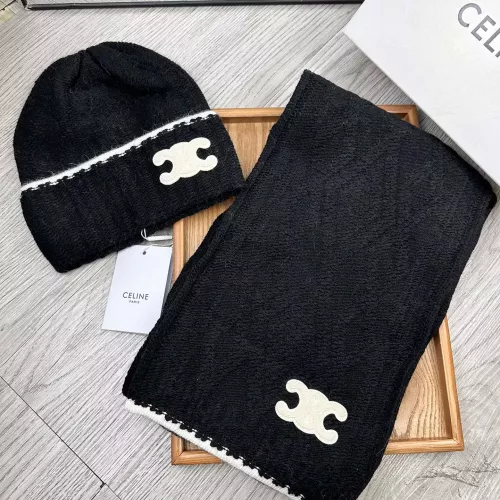 Cheap Celine Hat and Scarf Set #1287364 Replica Wholesale [$52.00 USD] [ITEM#1287364] on Replica Celine Hat and Scarf and Glove Set