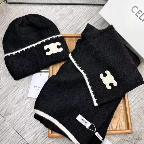 Cheap Celine Hat and Scarf Set #1287364 Replica Wholesale [$52.00 USD] [ITEM#1287364] on Replica Celine Hat and Scarf and Glove Set