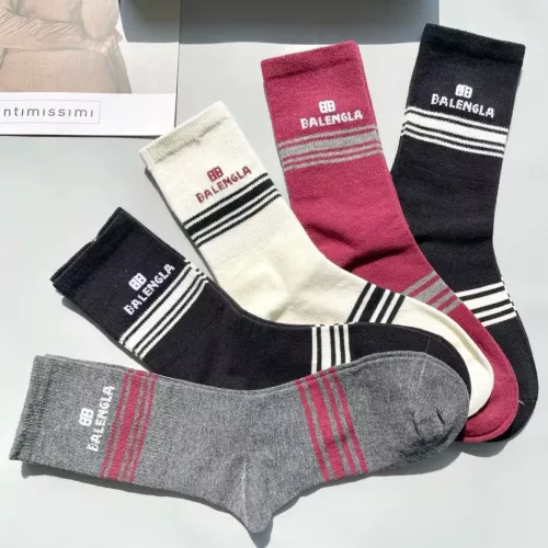 Cheap Balenciaga Socks #1287370 Replica Wholesale [$29.00 USD] [ITEM#1287370] on Replica Balenciaga Socks