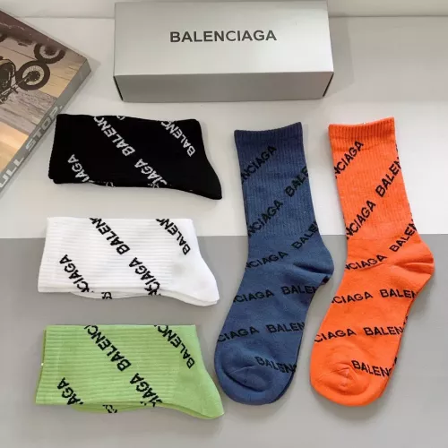 Cheap Balenciaga Socks #1287392 Replica Wholesale [$29.00 USD] [ITEM#1287392] on Replica Balenciaga Socks