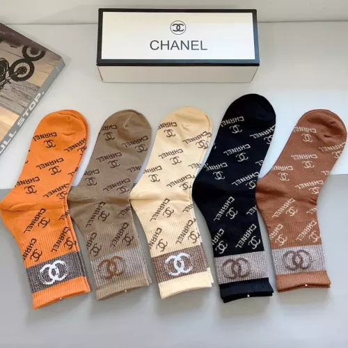 Cheap Chanel Socks #1287395 Replica Wholesale [$29.00 USD] [ITEM#1287395] on Replica Chanel Socks