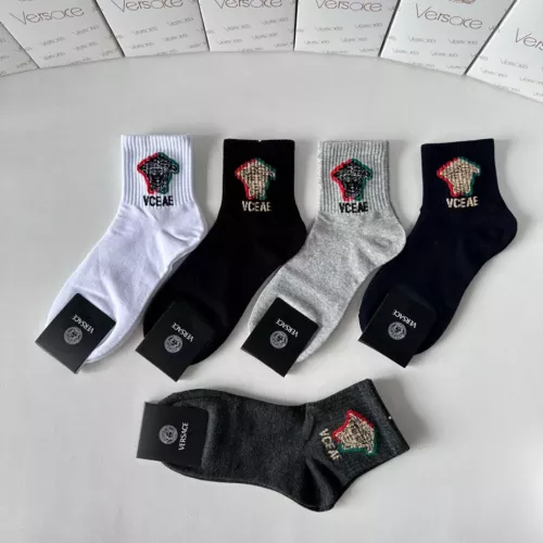 Cheap Versace Socks #1287521 Replica Wholesale [$27.00 USD] [ITEM#1287521] on Replica Versace Socks