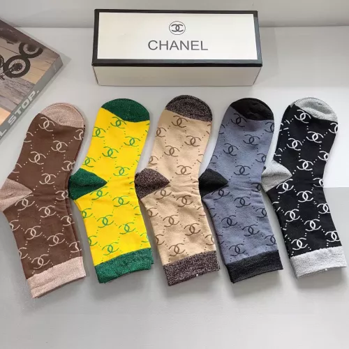 Cheap Chanel Socks #1287647 Replica Wholesale [$29.00 USD] [ITEM#1287647] on Replica Chanel Socks