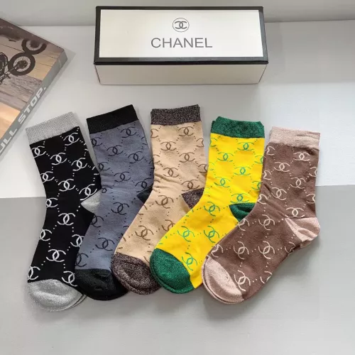 Cheap Chanel Socks #1287647 Replica Wholesale [$29.00 USD] [ITEM#1287647] on Replica Chanel Socks