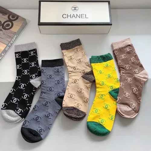 Cheap Chanel Socks #1287647 Replica Wholesale [$29.00 USD] [ITEM#1287647] on Replica Chanel Socks