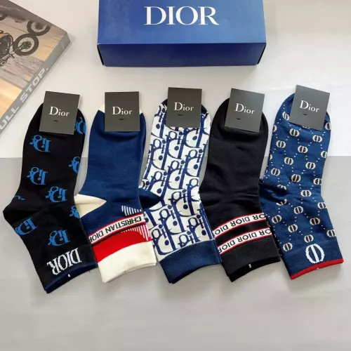 Cheap Christian Dior Socks #1287649 Replica Wholesale [$29.00 USD] [ITEM#1287649] on Replica Christian Dior Socks