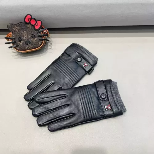 Cheap Louis Vuitton LV Gloves For Men #1287754 Replica Wholesale [$52.00 USD] [ITEM#1287754] on Replica Louis Vuitton LV Gloves