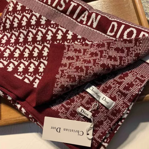 Cheap Christian Dior Hat and Scarf Set #1287935 Replica Wholesale [$64.00 USD] [ITEM#1287935] on Replica Christian Dior Hat and Scarf and Glove Set