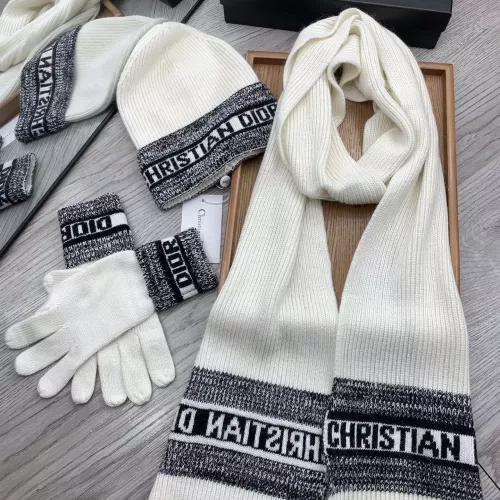 Cheap Christian Dior Hat and Scarf Set #1287938 Replica Wholesale [$72.00 USD] [ITEM#1287938] on Replica Christian Dior Hat and Scarf and Glove Set