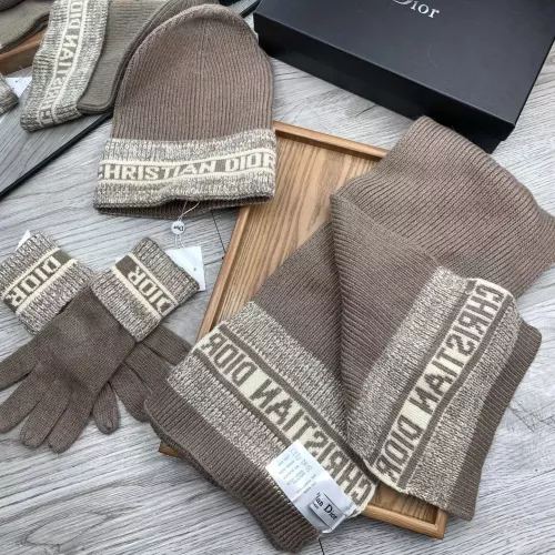 Cheap Christian Dior Hat and Scarf Set #1287939 Replica Wholesale [$72.00 USD] [ITEM#1287939] on Replica Christian Dior Hat and Scarf and Glove Set