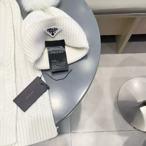 Cheap Prada Hat and Scarf Set #1287991 Replica Wholesale [$64.00 USD] [ITEM#1287991] on Replica Prada Hat and Scarf and Glove Set