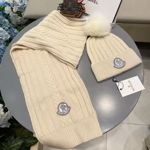 Cheap Moncler Hat and Scarf Set #1288028 Replica Wholesale [$64.00 USD] [ITEM#1288028] on Replica Moncler Hat and Scarf and Glove Set