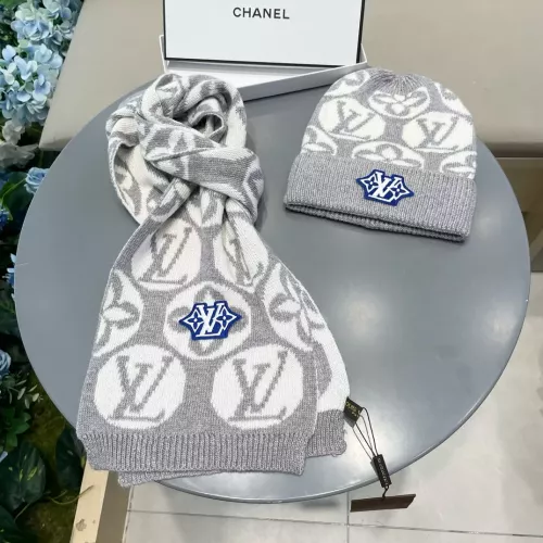 Cheap Louis Vuitton LV Hat and Scarf Set #1288033 Replica Wholesale [$60.00 USD] [ITEM#1288033] on Replica Louis Vuitton LV Hat and Scarf and Glove Set