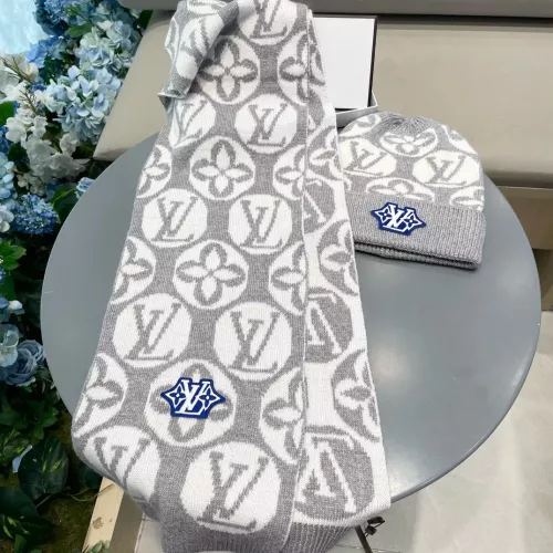 Cheap Louis Vuitton LV Hat and Scarf Set #1288033 Replica Wholesale [$60.00 USD] [ITEM#1288033] on Replica Louis Vuitton LV Hat and Scarf and Glove Set