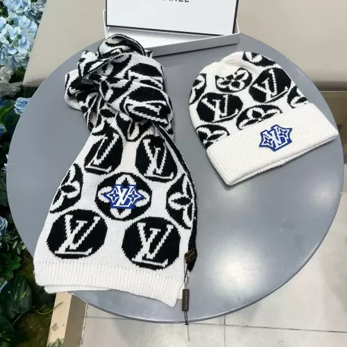 Cheap Louis Vuitton LV Hat and Scarf Set #1288035 Replica Wholesale [$60.00 USD] [ITEM#1288035] on Replica Louis Vuitton LV Hat and Scarf and Glove Set