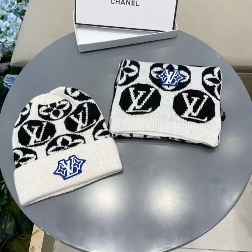 Cheap Louis Vuitton LV Hat and Scarf Set #1288035 Replica Wholesale [$60.00 USD] [ITEM#1288035] on Replica Louis Vuitton LV Hat and Scarf and Glove Set