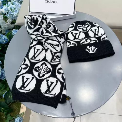 Cheap Louis Vuitton LV Hat and Scarf Set #1288036 Replica Wholesale [$60.00 USD] [ITEM#1288036] on Replica Louis Vuitton LV Hat and Scarf and Glove Set