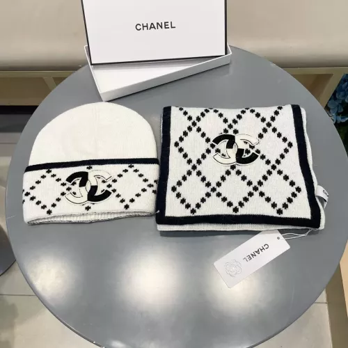 Cheap Chanel Hat and Scarf Set #1288056 Replica Wholesale [$60.00 USD] [ITEM#1288056] on Replica Chanel Hat and Scarf and Glove Set