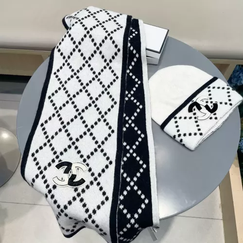 Cheap Chanel Hat and Scarf Set #1288056 Replica Wholesale [$60.00 USD] [ITEM#1288056] on Replica Chanel Hat and Scarf and Glove Set