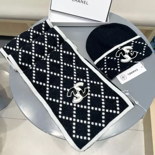 Cheap Chanel Hat and Scarf Set #1288057 Replica Wholesale [$60.00 USD] [ITEM#1288057] on Replica Chanel Hat and Scarf and Glove Set