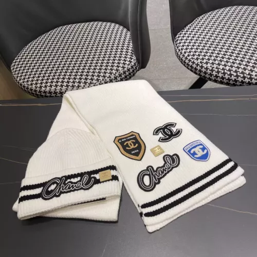 Cheap Chanel Hat and Scarf Set #1288058 Replica Wholesale [$68.00 USD] [ITEM#1288058] on Replica Chanel Hat and Scarf and Glove Set