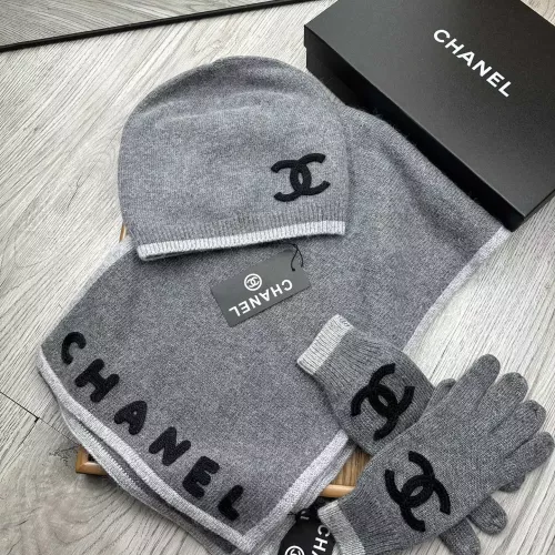 Cheap Chanel Hat and Scarf and Glove Set #1288061 Replica Wholesale [$72.00 USD] [ITEM#1288061] on Replica Chanel Hat and Scarf and Glove Set