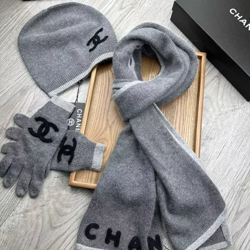 Cheap Chanel Hat and Scarf and Glove Set #1288061 Replica Wholesale [$72.00 USD] [ITEM#1288061] on Replica Chanel Hat and Scarf and Glove Set