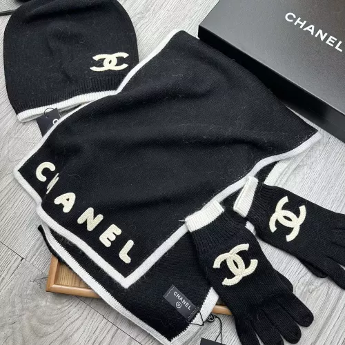 Cheap Chanel Hat and Scarf and Glove Set #1288062 Replica Wholesale [$72.00 USD] [ITEM#1288062] on Replica Chanel Hat and Scarf and Glove Set