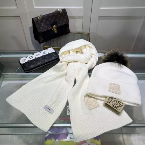 Cheap LOEWE Hat and Scarf Set #1288072 Replica Wholesale [$52.00 USD] [ITEM#1288072] on Replica LOEWE Hat and Scarf and Glove Set