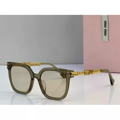 Cheap MIU MIU AAA Quality Sunglasses #1288271 Replica Wholesale [$60.00 USD] [ITEM#1288271] on Replica MIU MIU AAA Sunglasses