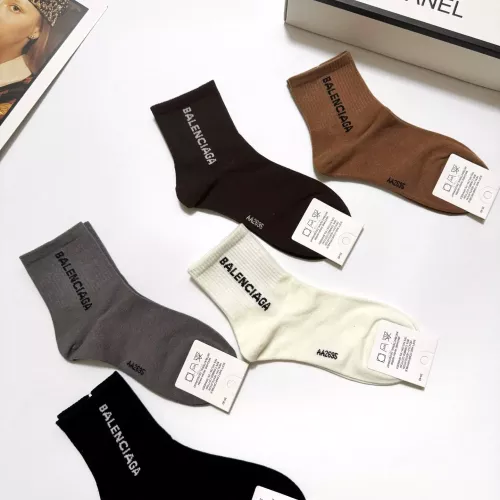 Cheap Balenciaga Socks #1288311 Replica Wholesale [$27.00 USD] [ITEM#1288311] on Replica Balenciaga Socks