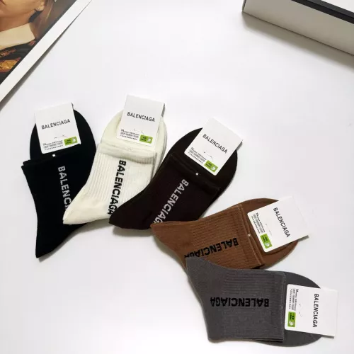 Cheap Balenciaga Socks #1288311 Replica Wholesale [$27.00 USD] [ITEM#1288311] on Replica Balenciaga Socks