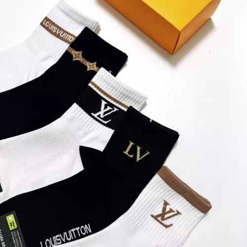 Cheap Louis Vuitton LV Socks #1288313 Replica Wholesale [$27.00 USD] [ITEM#1288313] on Replica Louis Vuitton LV Socks