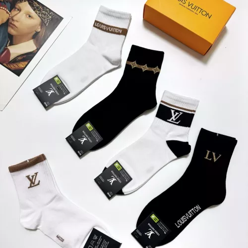 Cheap Louis Vuitton LV Socks #1288313 Replica Wholesale [$27.00 USD] [ITEM#1288313] on Replica Louis Vuitton LV Socks