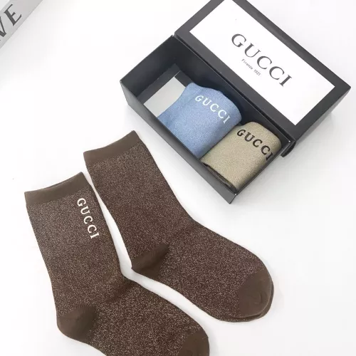 Cheap Gucci Socks #1288320 Replica Wholesale [$29.00 USD] [ITEM#1288320] on Replica Gucci Socks