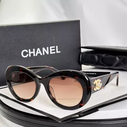 Chanel AAA Quality Sunglasses #1288419