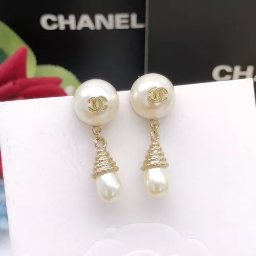 Cheap Chanel Earrings For Women #1288721 Replica Wholesale [$27.00 USD] [ITEM#1288721] on Replica Chanel Earrings