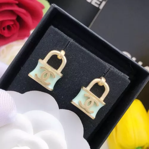 Cheap Chanel Earrings For Women #1288748 Replica Wholesale [$27.00 USD] [ITEM#1288748] on Replica Chanel Earrings