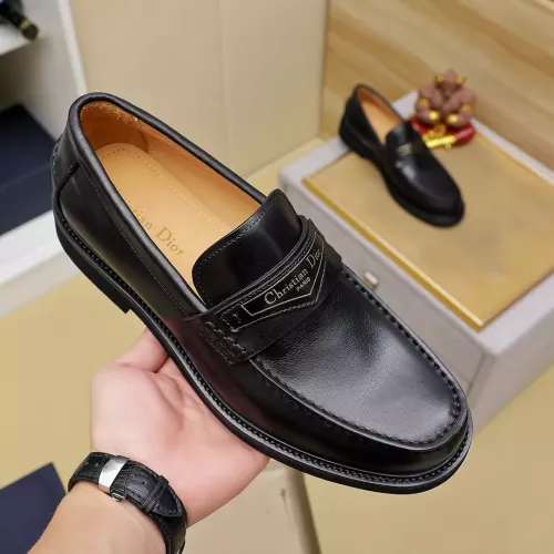 Cheap Christian Dior Leather Shoes For Men #1288865 Replica Wholesale [$96.00 USD] [ITEM#1288865] on Replica Christian Dior Leather Shoes