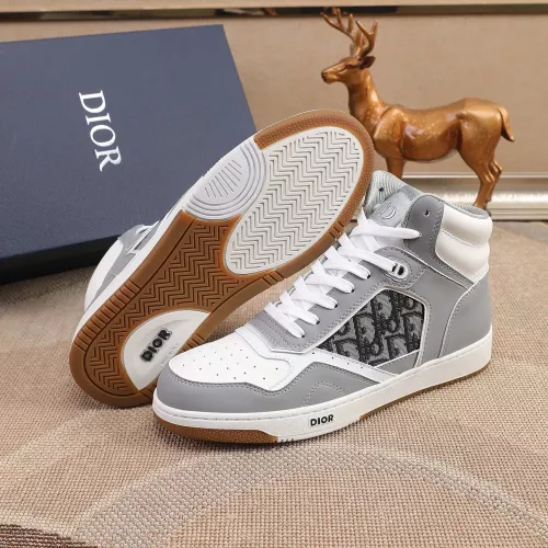 Cheap Christian Dior High Top Shoes For Men #1289125 Replica Wholesale [$80.00 USD] [ITEM#1289125] on Replica Christian Dior High Top Shoes