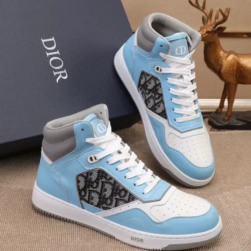 Cheap Christian Dior High Top Shoes For Men #1289126 Replica Wholesale [$80.00 USD] [ITEM#1289126] on Replica Christian Dior High Top Shoes