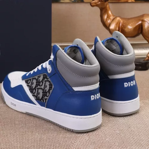 Cheap Christian Dior High Top Shoes For Men #1289146 Replica Wholesale [$80.00 USD] [ITEM#1289146] on Replica Christian Dior High Top Shoes