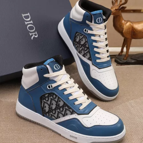 Cheap Christian Dior High Top Shoes For Men #1289151 Replica Wholesale [$80.00 USD] [ITEM#1289151] on Replica Christian Dior High Top Shoes